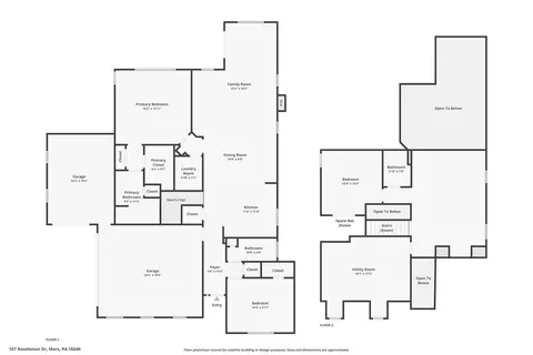 Floorplan - 107 Resolution Dr, Mars, PA 16046 photo 1 of 3