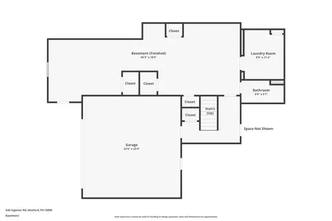 Floorplan - 540 E Ingomar Rd, Wexford, PA 15090 photo 2 of 2