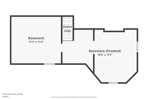 Floorplan - 5763 Lincoln Ave, Export, PA 15632 photo 1 of 4