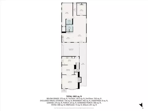 Floorplan - 309 Beech St, Vandergrift, PA 15690 photo 1 of 4