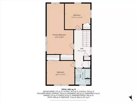 Floorplan - 309 Beech St, Vandergrift, PA 15690 photo 2 of 4
