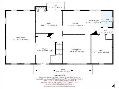 Floorplan - 110 Spring Dr, Apollo, PA 15613 photo 1 of 3