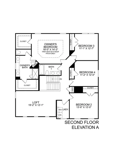 Floorplan - 353 Crossing Dr, Eighty Four, PA 15330 photo 2 of 2