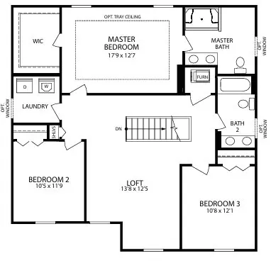 Floorplan - 1625 Windsor Rd, Irwin, PA 15642 photo 2 of 3