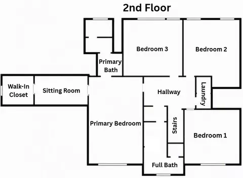 Floorplan - 213 Windham Ln, Mars, PA 16046 photo 2 of 3