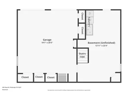 Floorplan - 696 Sloop, Pittsburgh, PA 15237 photo 2 of 3