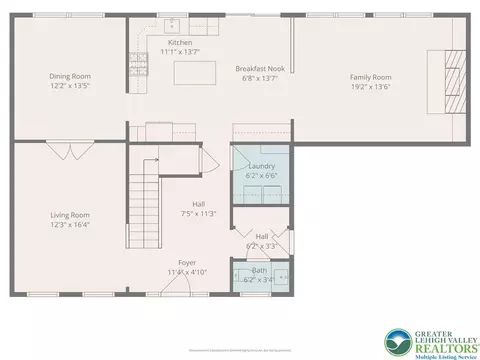Floorplan - 3320 Eileen Ct, Bethlehem, PA 18020 photo 1 of 2