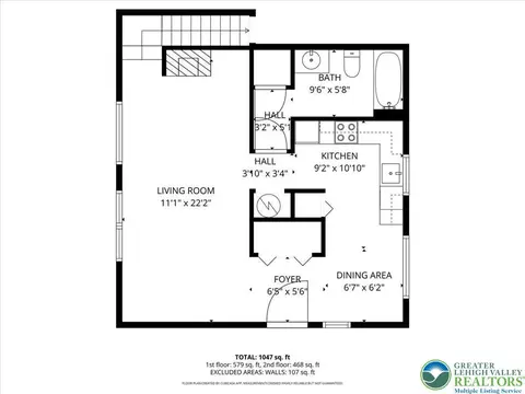 Floorplan - 3322 Windermere Dr, Saw Creek, PA 18324 photo 3 of 3