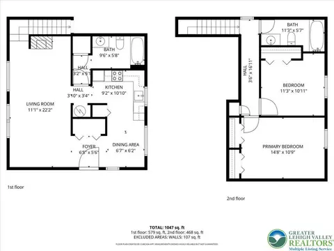 Floorplan - 3322 Windermere Dr, Saw Creek, PA 18324 photo 1 of 3