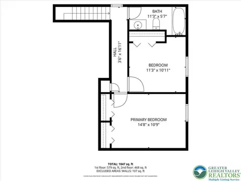 Floorplan - 3322 Windermere Dr, Saw Creek, PA 18324 photo 2 of 3