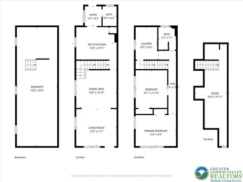 Floorplan - 529 E Laurel St, Bethlehem, PA 18018 photo 1 of 1