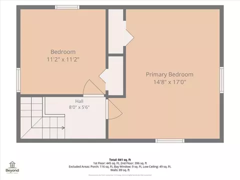 Floorplan - 180 E Shore Dr, Dingmans Ferry, PA 18328 photo 2 of 3