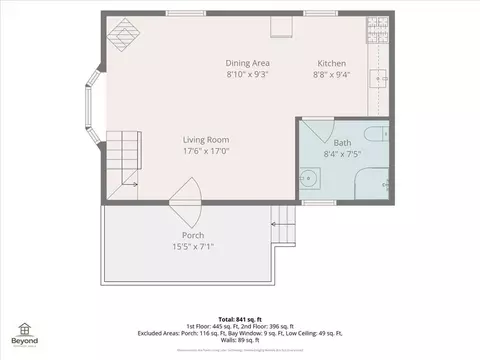 Floorplan - 180 E Shore Dr, Dingmans Ferry, PA 18328 photo 1 of 3