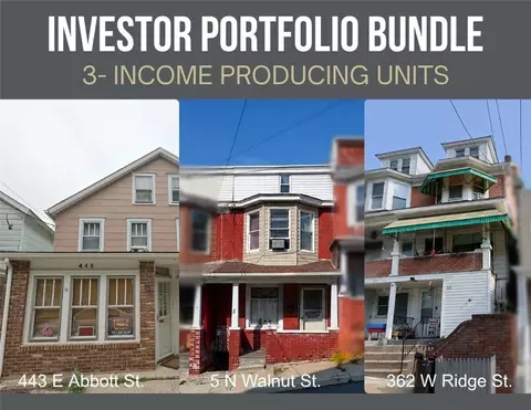 3 Units - Multiple Addresses, Lansford Boro, PA 18232