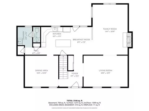 Floorplan - 6090 Stone Post Rd, Bath, PA 18014 photo 2 of 4