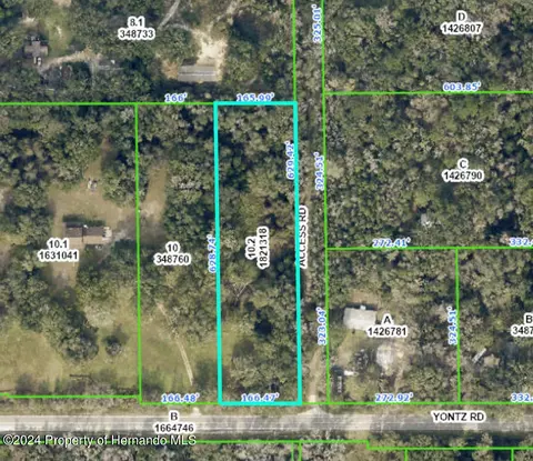 0 Yontz, Brooksville, FL 34601