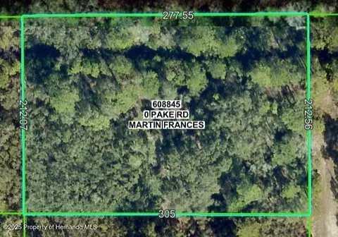 lot16 Pake Rd, Weeki Wachee, FL 34614