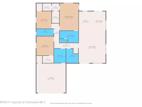 Floorplan - 5328 Baldock Ave, Spring Hill, FL 34608 photo 1 of 1