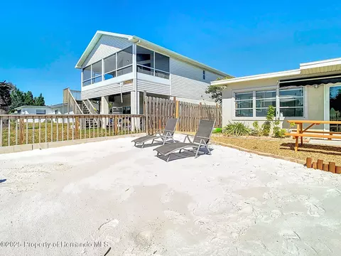 Exterior - 4984 Cedarbrook Ln, Hernando Beach, FL 34607 photo 8 of 9
