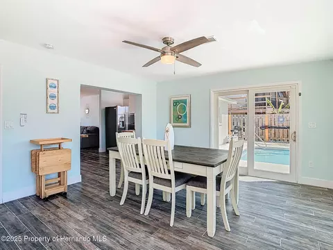 Dining - 4984 Cedarbrook Ln, Hernando Beach, FL 34607 photo 3 of 4