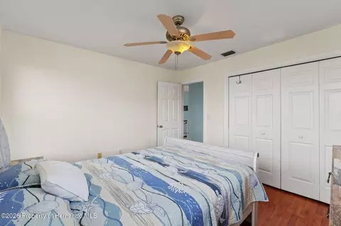 Bedroom - 3223 Hibiscus Dr, Hernando Beach, FL 34607 photo 8 of 13