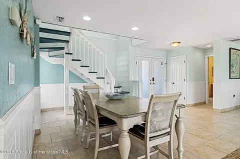 Dining - 3223 Hibiscus Dr, Hernando Beach, FL 34607 photo 3 of 4