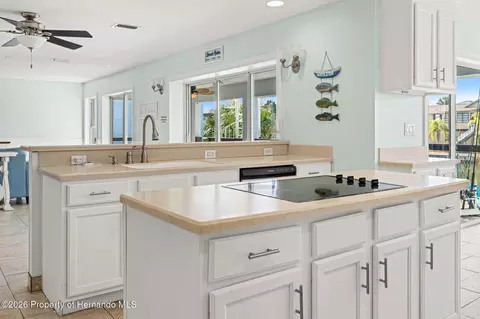 Kitchen - 3223 Hibiscus Dr, Hernando Beach, FL 34607 photo 3 of 13