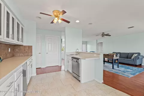 Kitchen - 3223 Hibiscus Dr, Hernando Beach, FL 34607 photo 12 of 13