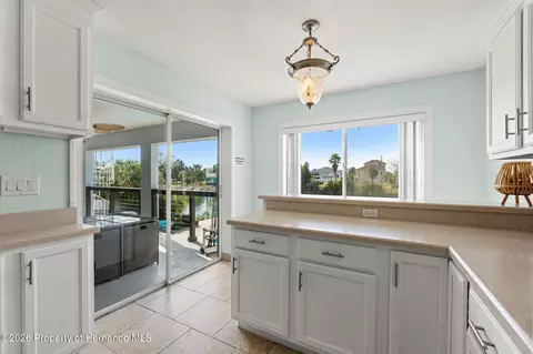 Kitchen - 3223 Hibiscus Dr, Hernando Beach, FL 34607 photo 10 of 13