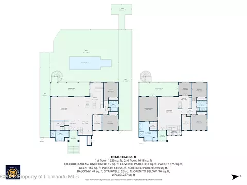 Floorplan - 3223 Hibiscus Dr, Hernando Beach, FL 34607 photo 5 of 6