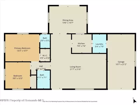 Floorplan - 5284 Springwood Rd, Spring Hill, FL 34609 photo 1 of 1