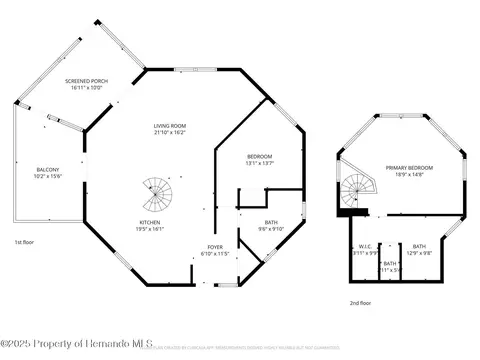 Floorplan - 3460 Crape Myrtle Dr, Hernando Beach, FL 34607 photo 2 of 2
