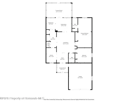 Floorplan - 6314 Sebring St, Spring Hill, FL 34607 photo 1 of 1