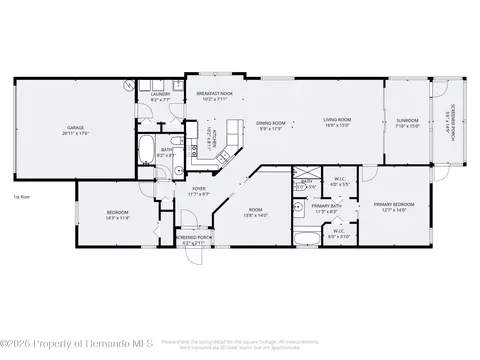 Floorplan - 14466 Tamarind Loop, Spring Hill, FL 34609 photo 1 of 1