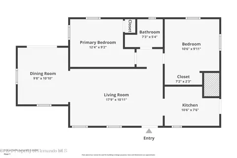 Floorplan - 1745 Larkin Rd, Spring Hill, FL 34608 photo 3 of 3