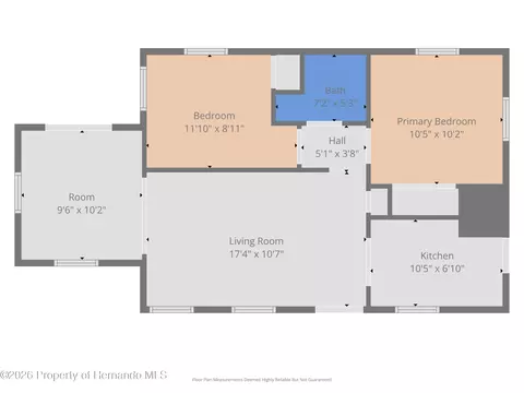 Floorplan - 1745 Larkin Rd, Spring Hill, FL 34608 photo 1 of 3