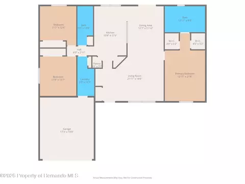 Floorplan - 11260 Libby Rd, Spring Hill, FL 34609 photo 2 of 2