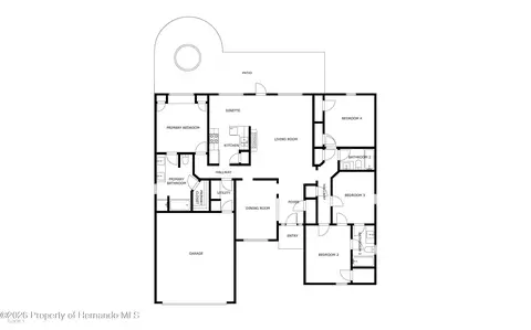 Floorplan - 12042 Linden Dr, Spring Hill, FL 34608 photo 1 of 1