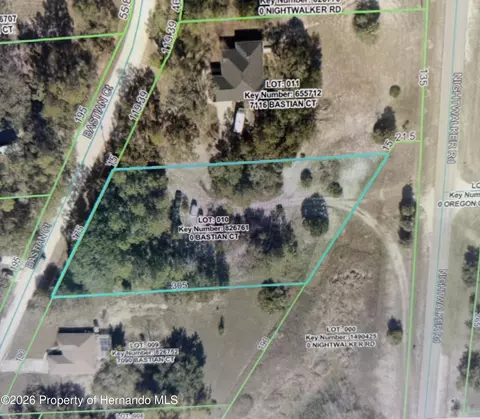 0 Bastian Ct, Weeki Wachee, FL 34613