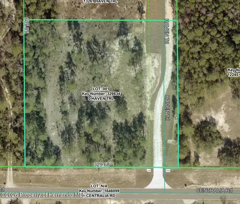13183 Haven Lot 1 Trl, Weeki Wachee, FL 34614