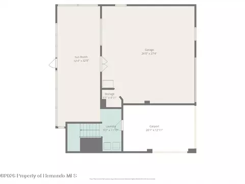 Floorplan - 3347 Oleander Dr, Hernando Beach, FL 34607 photo 3 of 5