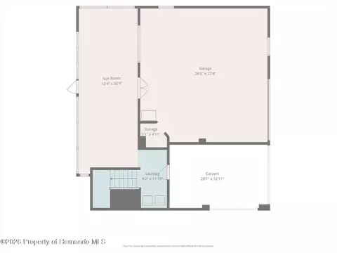 Floorplan - 3347 Oleander Dr, Hernando Beach, FL 34607 photo 5 of 5