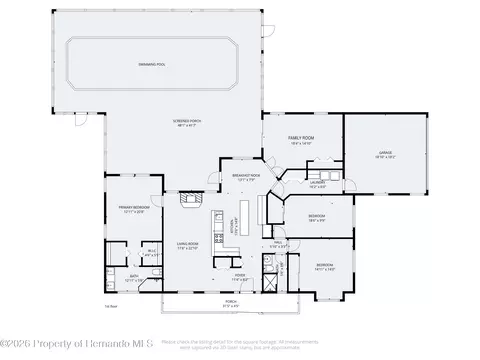 Floorplan - 16225 Bonzai Trl, Spring Hill, FL 34613 photo 1 of 2