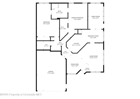 Floorplan - 2662 Appleleaf Ct, Spring Hill, FL 34606 photo 2 of 2