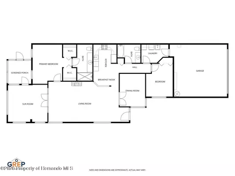 Floorplan - 15028 Silversmith Cir, Spring Hill, FL 34609 photo 1 of 2
