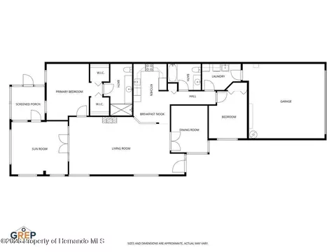 Floorplan - 15028 Silversmith Cir, Spring Hill, FL 34609 photo 2 of 2