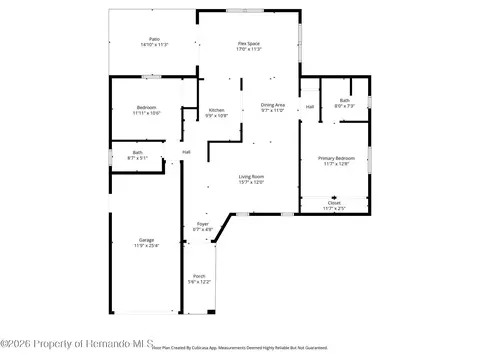 Floorplan - 5525 Applegate Dr, Spring Hill, FL 34606 photo 1 of 1