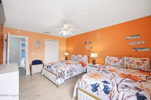 Bedroom - 4262 Paradise Cir, Hernando Beach, FL 34607 photo 5 of 6