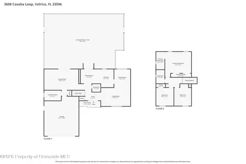 Floorplan - 3608 Casaba Loop, Valrico, FL 33596 photo 1 of 3