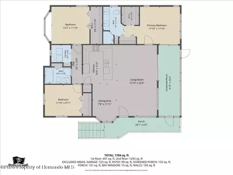 Floorplan - 4365 4th Isle Dr, Hernando Beach, FL 34607 photo 1 of 3